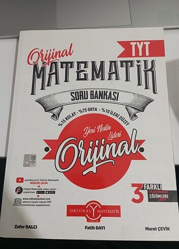 tyt orijinal matematik soru bankası