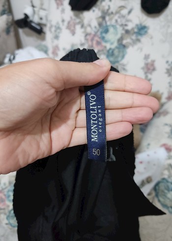 xxl Beden Siyah Rahat Kesim Kumaş Pantolon