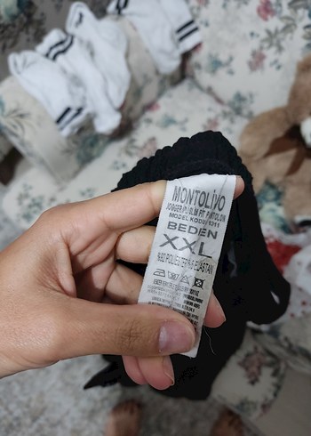 xxl Beden siyah Renk Siyah Rahat Kesim Kumaş Pantolon