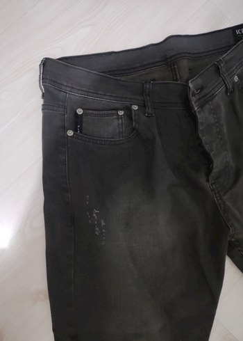 Diğer Siyah Erkek Denim Pantolon