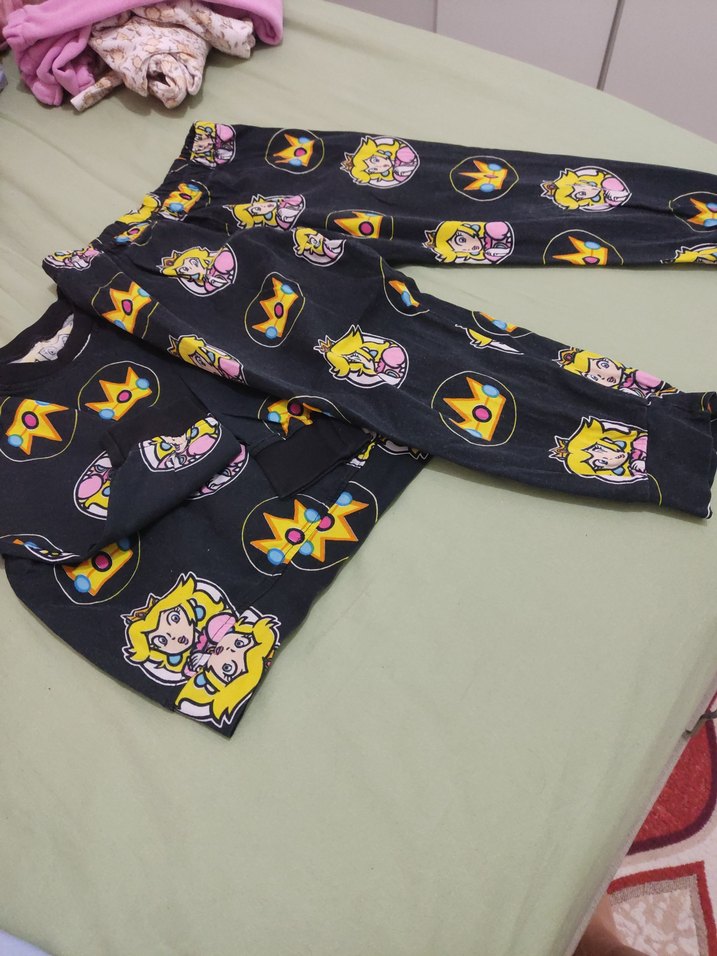 Çok Renkli Baskılı bebek  Pijaması - Görsel 2