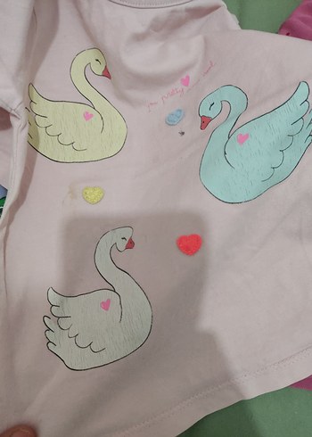 4 adet bebek tişörtü - Görsel 5