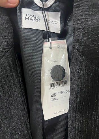 Kemerli Siyah Kadın Blazer Ceket - Görsel 7