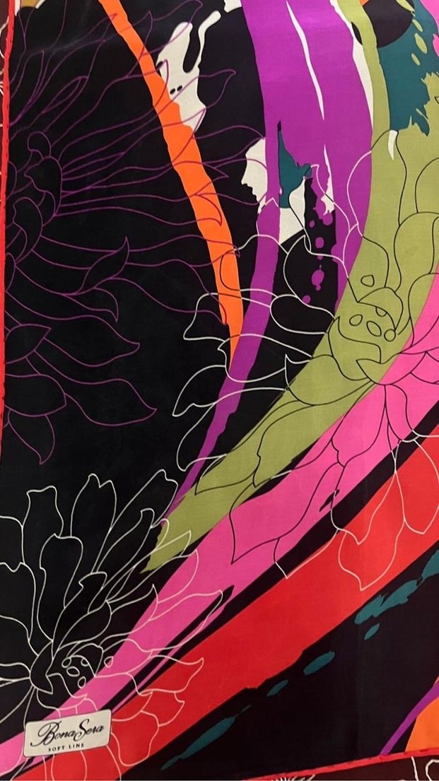 Bona Sera İpek Eşarp - Görsel 2