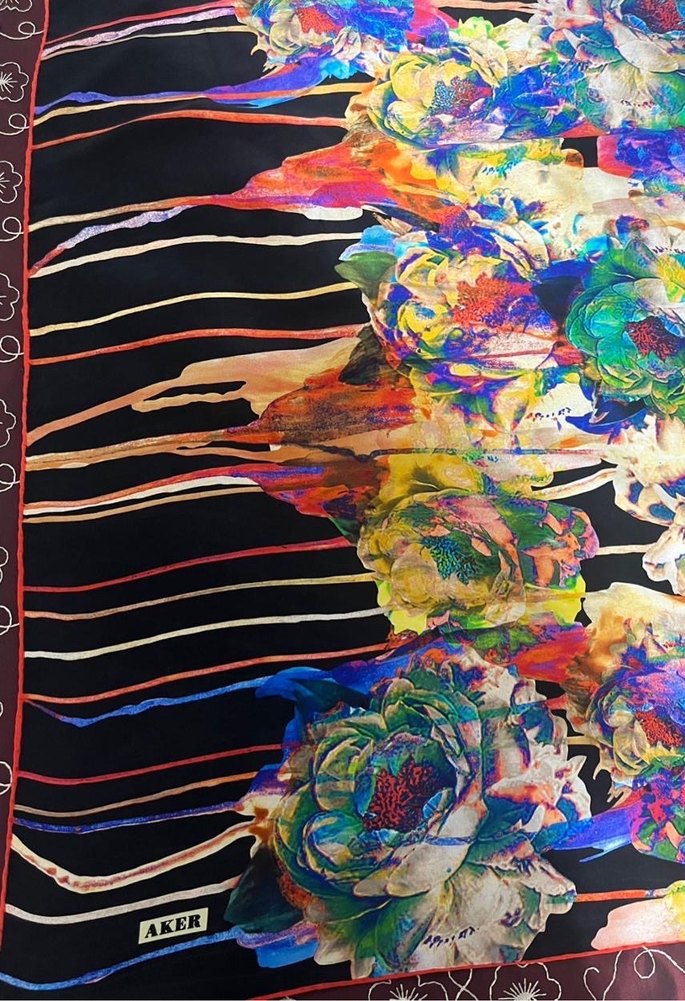 Aker İpek Eşarp - Görsel 2