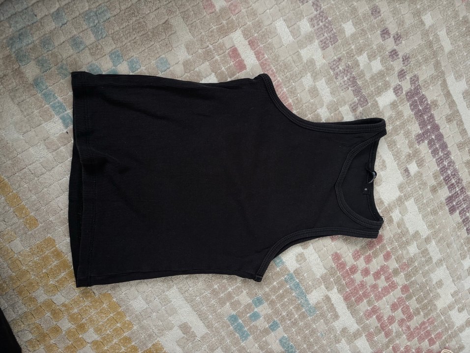 Siyah Atlet ve Tişört Seti - Görsel 3