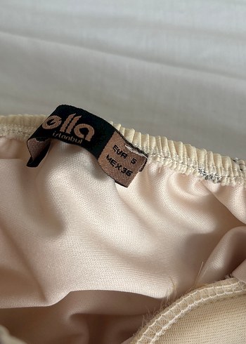 Çiçek Desenli teryağı sarısı Midi Bohem Elbise - Görsel 3