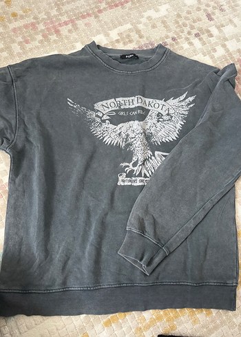 Addax Gri  Sweatshirt - Görsel 2