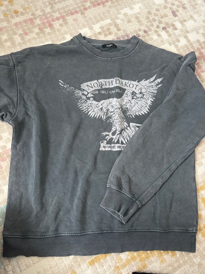 Addax Gri  Sweatshirt - Görsel 2