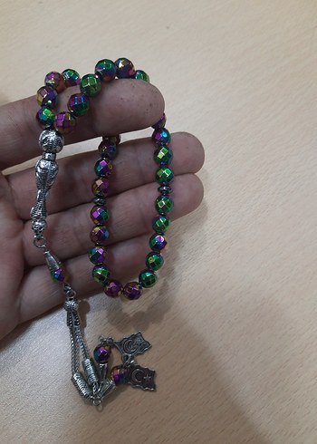 hematit doğal taş tesbih fesat kesim