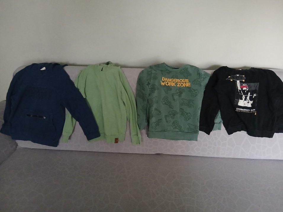 Gri Baskılı Erkek Sweatshirt - Görsel 5