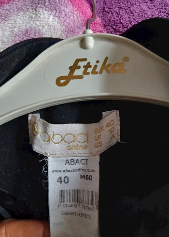 Düğmeli Siyah Uzun Kadın Kaban - Görsel 8