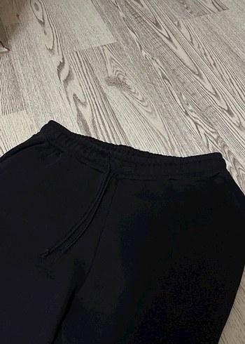 Siyah Kadın Salaş Sweatpant - Görsel 4