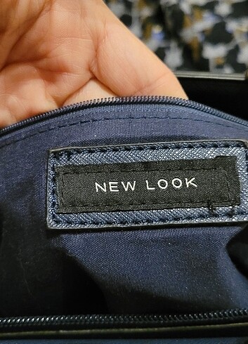 Beden lacivert Renk NEWLOOK ÇANTA