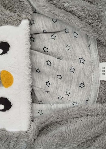 Gri Bebek Erkek Peluş Tulumu - Görsel 2