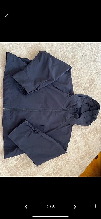 Zara Zara yağmurluk parka mont