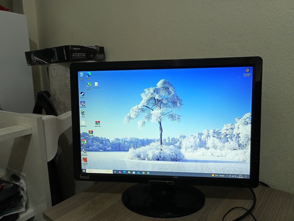 22 İNÇ MONİTÖR TERTEMİZ SORUNSUZ - Görsel 3