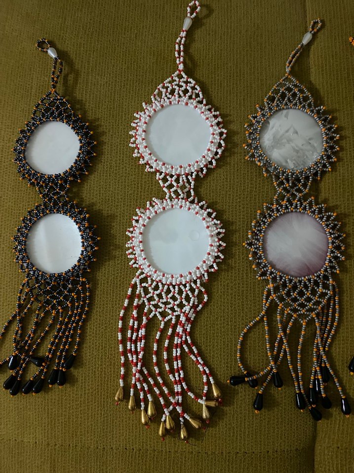 Boncuk işlemeli resimlik - Görsel 3