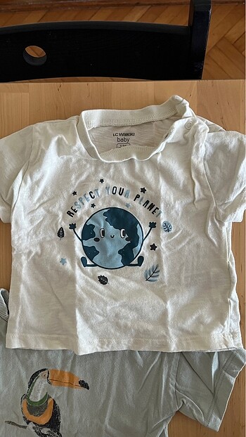 6-9 Ay Beden çeşitli Renk 5 tshirt LCW, defacto benzer marka