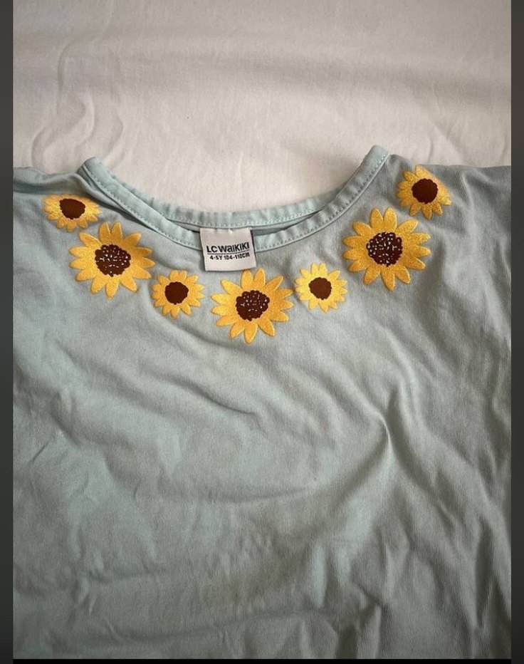 Bej Pamuklu Kız Çocuk Mickey & Minnie Tişört - Görsel 2