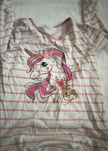 Kız Çocuk Mavi Çiçekli Askılı Elbise - Görsel 3