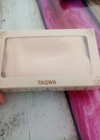 Bej namaz başörtüsü - Görsel 2