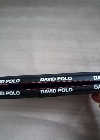 David Polo Siyah Fermuarlı Kadın Cüzdanı - Görsel 2