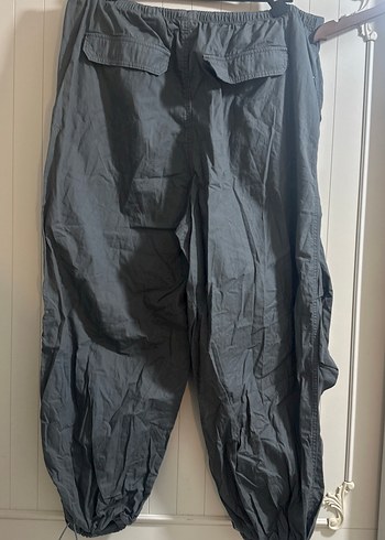 Gri Kadın Kargo Pantolon - Görsel 8