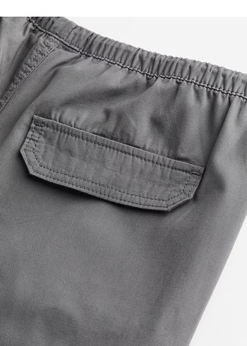 Gri Kadın Kargo Pantolon - Görsel 2