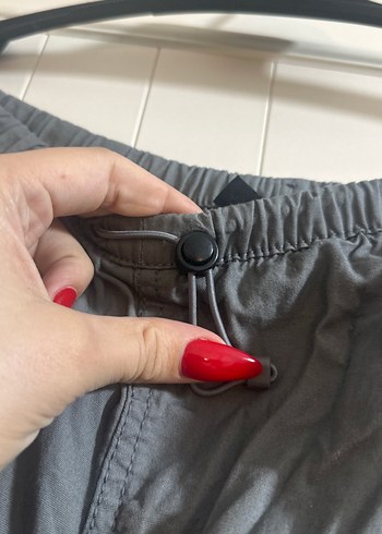 Gri Kadın Kargo Pantolon - Görsel 5