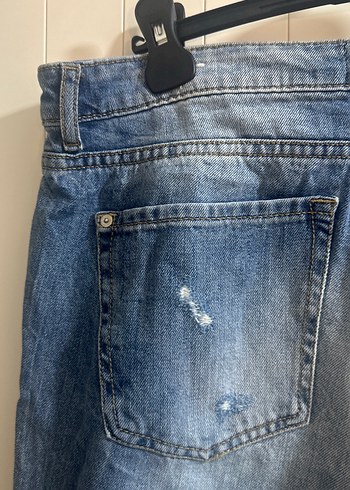 Kadın Mavi Denim Jean - Görsel 7