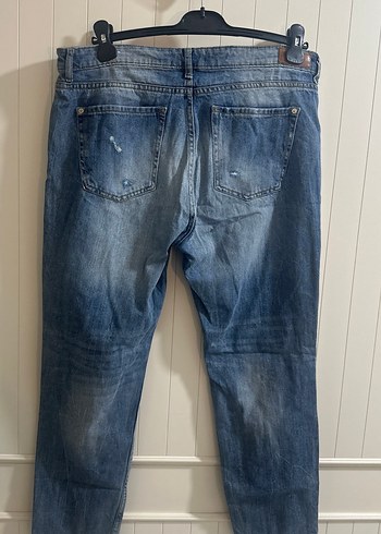 Kadın Mavi Denim Jean - Görsel 6