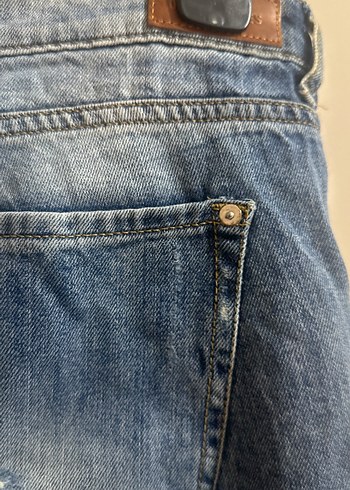 Kadın Mavi Denim Jean - Görsel 8