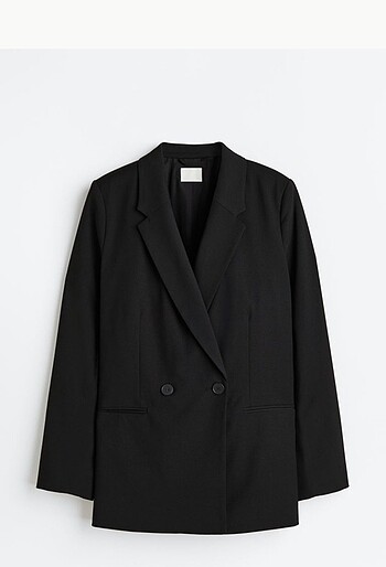 H&M Siyah Blazer Ceket
