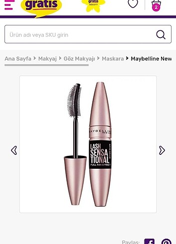 Etiketli rimmel 