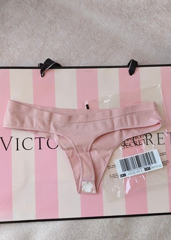 s Beden Victoria's Secret Pembe Çiçekli Midi Külot