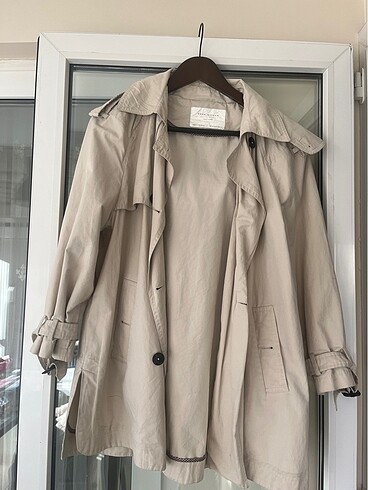 xs Beden camel Renk Zara trençkot