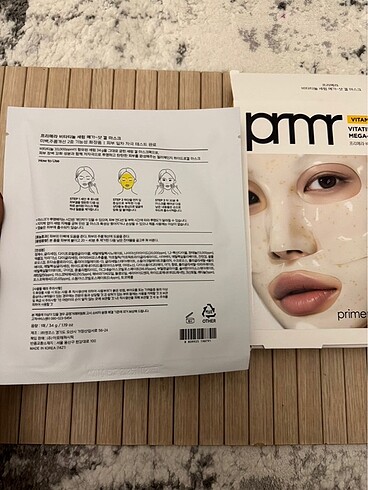 primers -Vitatinol Serum Mega-Shot Gel Mask - Görsel 2