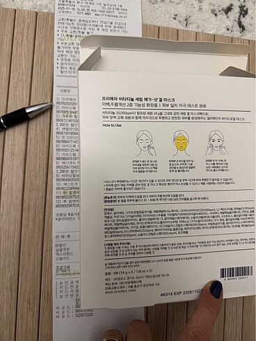 primers -Vitatinol Serum Mega-Shot Gel Mask - Görsel 3