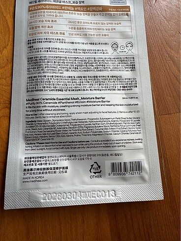 Mediheal Ceramide Mask - Görsel 3