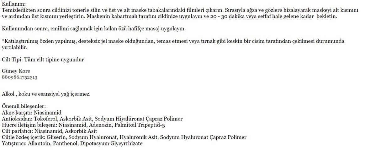 Abib Collagen Gel Maskesi Heartleaf Jelly 35 gr - Görsel 5