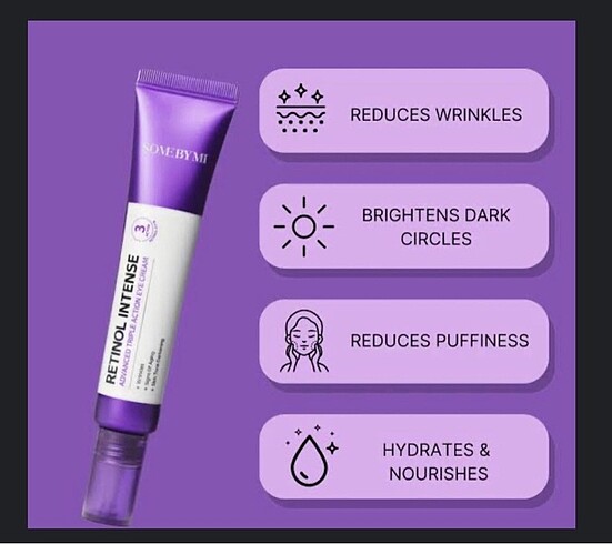  Beden Renk SOME BY MI- Retinol intense eye cream