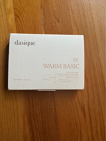 Diğer dasique - Mood Shadow Palette Color Atelier Collection 01-Warm B