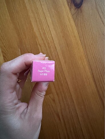 Beden pembe Renk Dasique melting candy balm- 05 Sugar balm