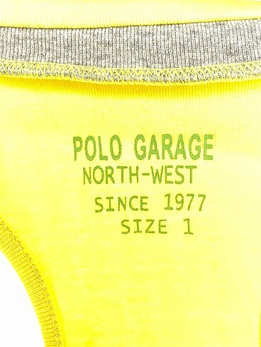s Beden sarı Renk Polo Garage T-shirt %70 İndirimli.