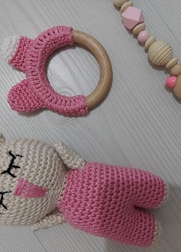 Fisher Price Amigurumi emzik askısı oyuncak