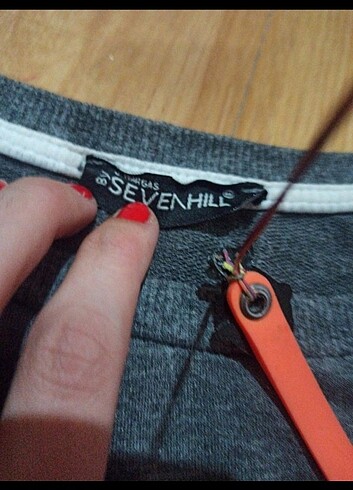 Sevenhill sevenhill yazılı Sweatshirt 