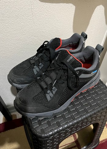 Kırmızı Siyah Outdoor Ayakkabısı Velcro - Görsel 3