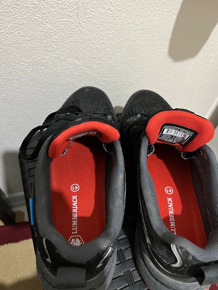 Kırmızı Siyah Outdoor Ayakkabısı Velcro - Görsel 2