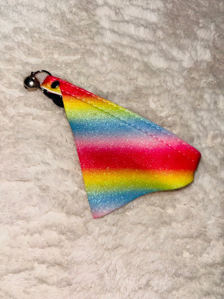 Renkli Kedi Aksesuarı Fular - Görsel 2